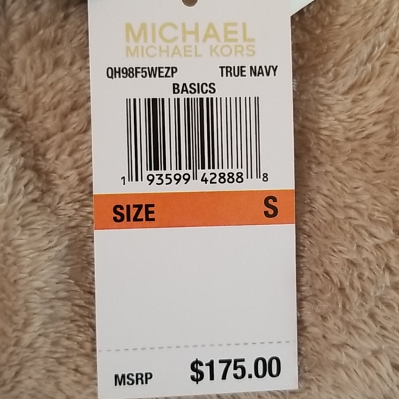 Michael Kors Chain Halter Striped Dress Large - Picture 8 of 11